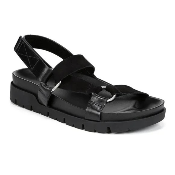 27 Edit Naturalizer Tala Women's Black Sandal - Picture 1 of 6